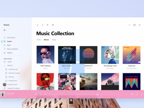 Опубликованы скриншоты дизайна новой Windows 10