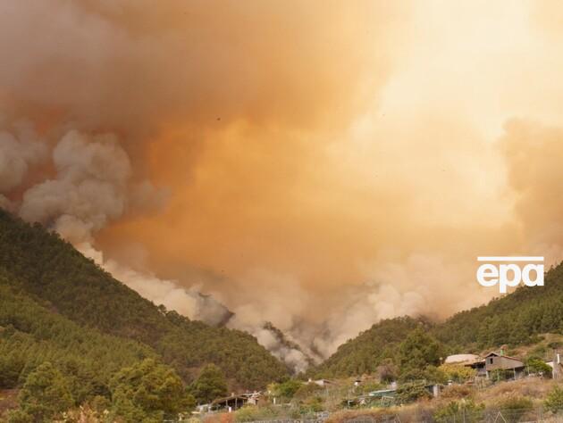 Испания объявит остров Тенерифе зоной катастрофы из-за масштабного пожара. Сгорело 15 тыс. га земли