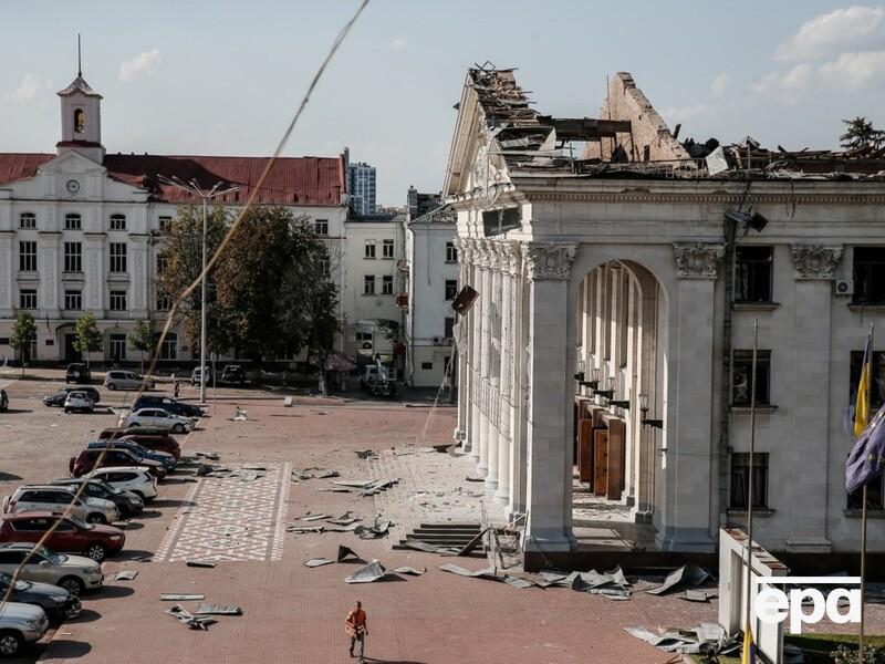 Ракетный удар по Чернигову. В больнице уточнили, что пострадали 214 человек, 47 остаются в медучреждении