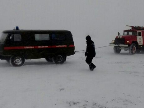 В Одесской области из-за непогоды в пробках стоят больше сотни автомобилей – ГСЧС