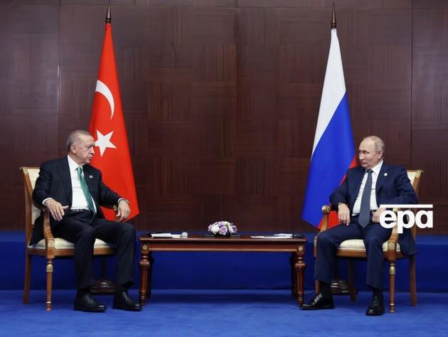 Ердоган і Путін під час зустрічі обговорять 