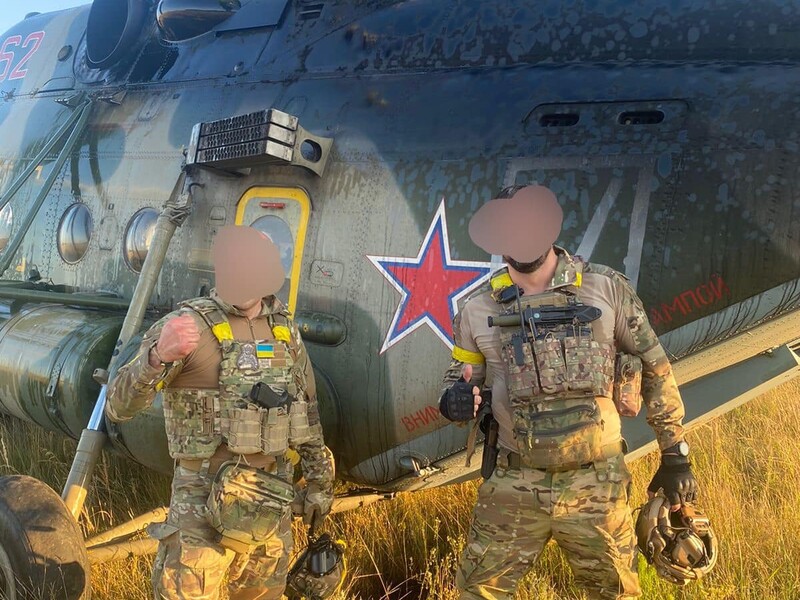 Захоплений російський вертоліт Мі-8 в робочому стані й уже у складі авіаційного підрозділу ГУР – військовий