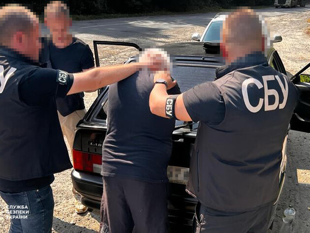 СБУ задержала мужчину во время закрепления 