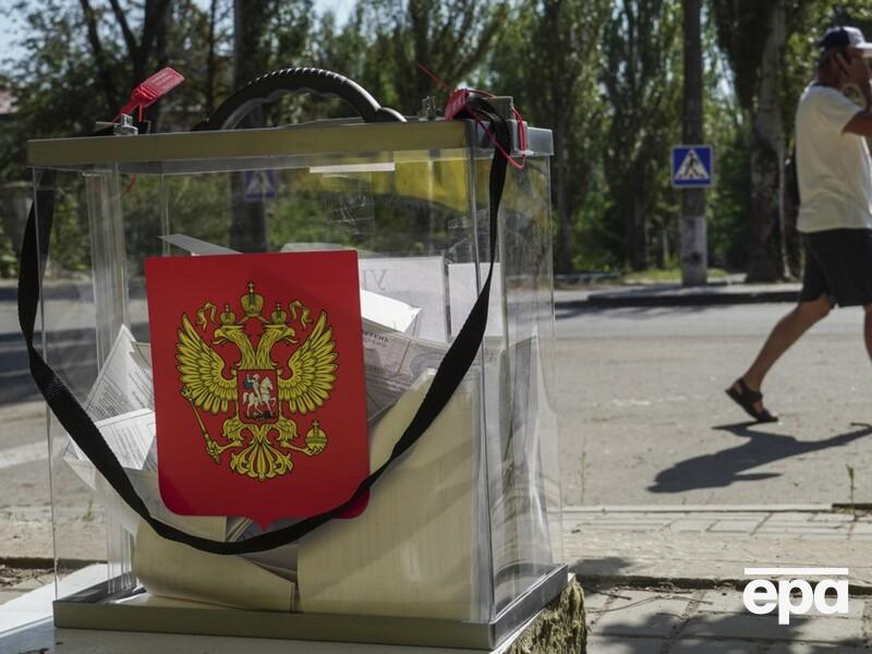 Псевдовыборы на оккупированных территориях Украины. Появилось видео, как россияне заставляют украинцев голосовать