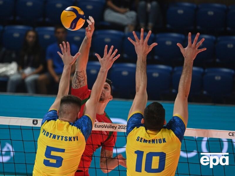 Збірна України з волейболу обіграла Португалію і вийшла у чвертьфінал чемпіонату Європи