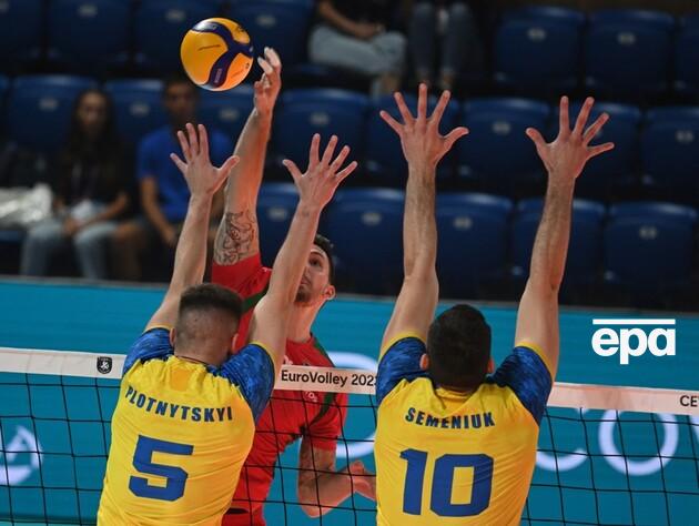 Збірна України з волейболу обіграла Португалію і вийшла у чвертьфінал чемпіонату Європи