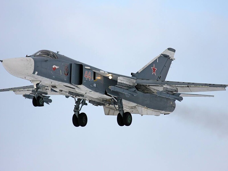 У Росії розбився літак Су-24