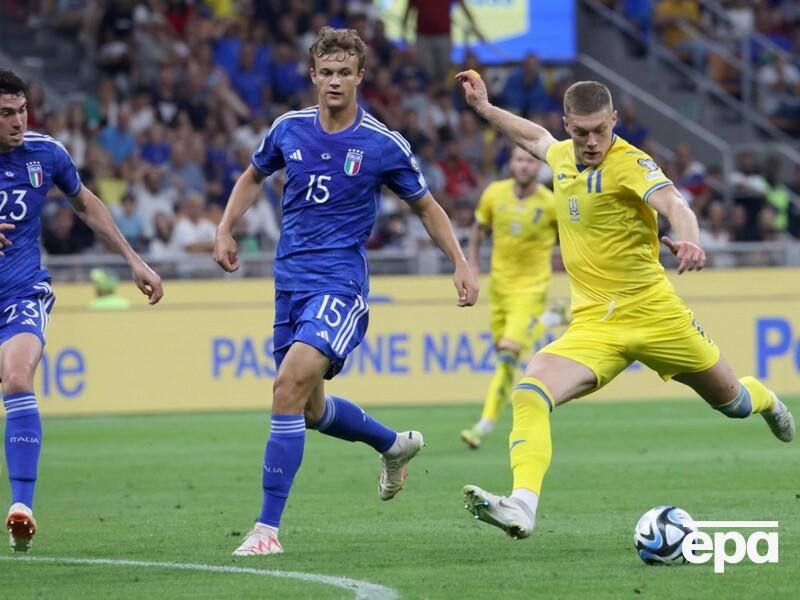 Сборная Украины по футболу не смогла забрать очки у итальянцев в отборе Евро 2024