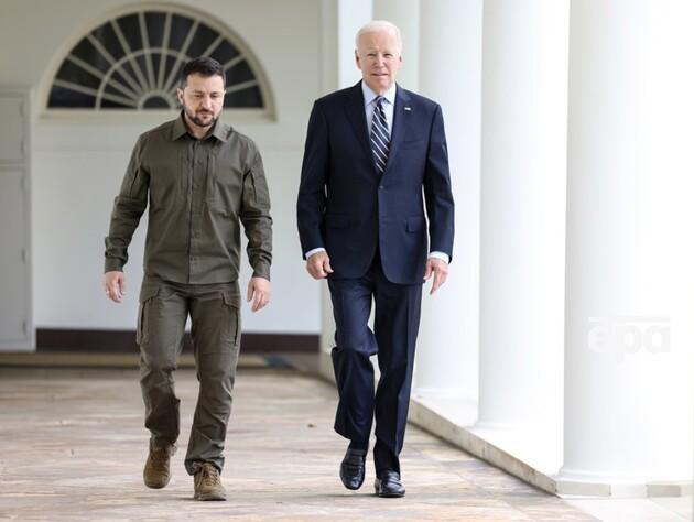 Байден встретился с Зеленским и заявил, что США и союзники готовы к долгосрочной помощи Украине