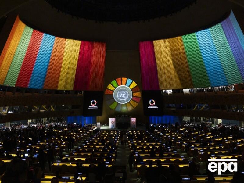 Президент Туреччини поскаржився на "кольори ЛГБТ" у залі ООН, переплутавши їх із символікою програми сталого розвитку