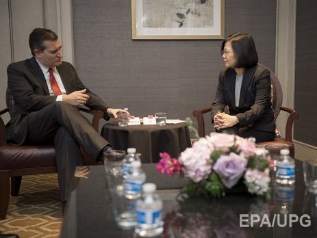 Сенатор Тед Круз и губернатор Техаса встретились с президентом Тайваня