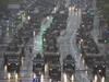 В Южной Корее впервые за 10 лет провели военный парад, он проходил под дождем. Фоторепортаж