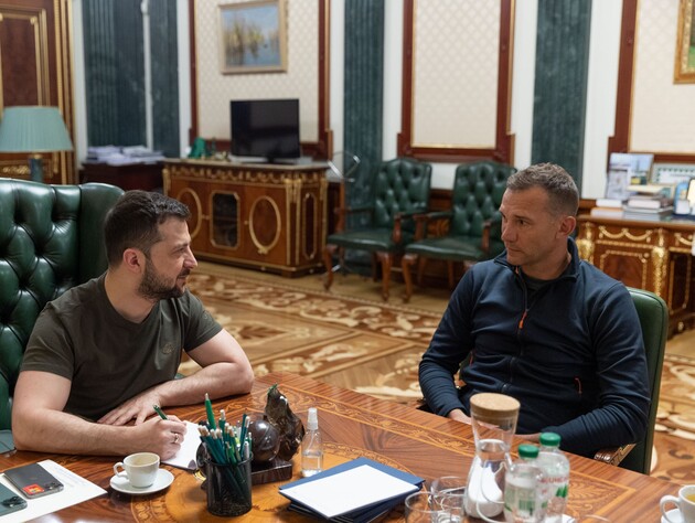 Зеленский назначил экс-тренера сборной Украины по футболу Шевченко своим внештатным советником