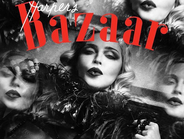 Мадонна снялась для Harper's Bazaar