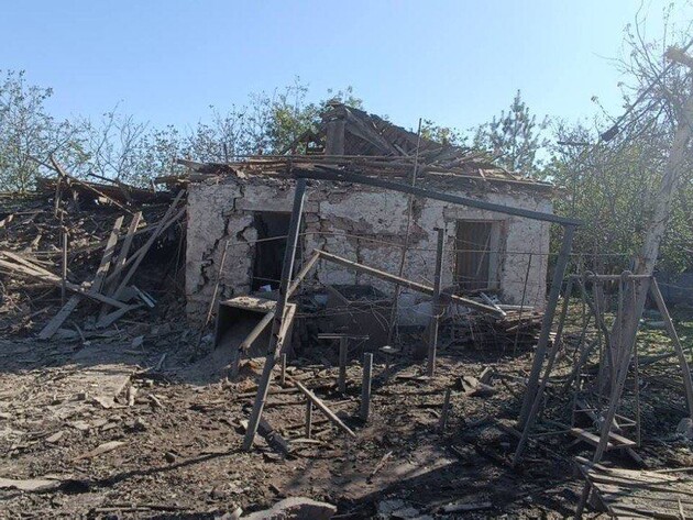 Росіяни обстріляли селище в Херсонській області, загинув чоловік, сім мирних жителів поранено – ОВА