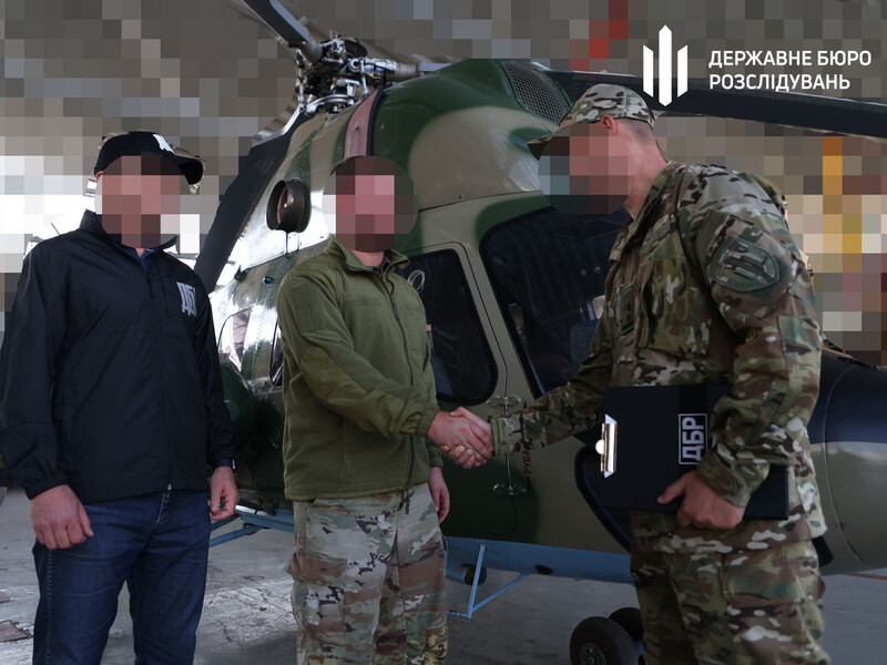 Украинские военные получили вертолет Ми-2, который бывшее руководство "Мотор Січі" пыталось спрятать от ВСУ – ГБР