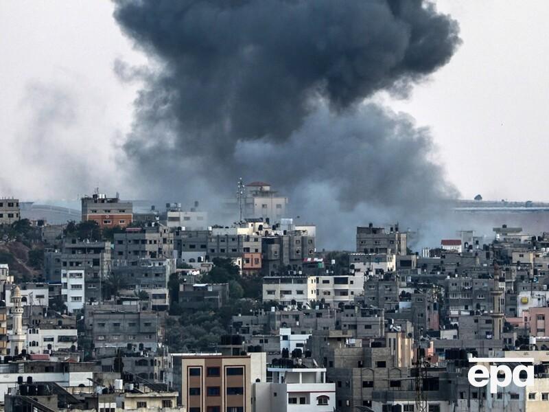 "Мы начали. Мы победим". Нетаньяху показал видео мощных ударов по Газе