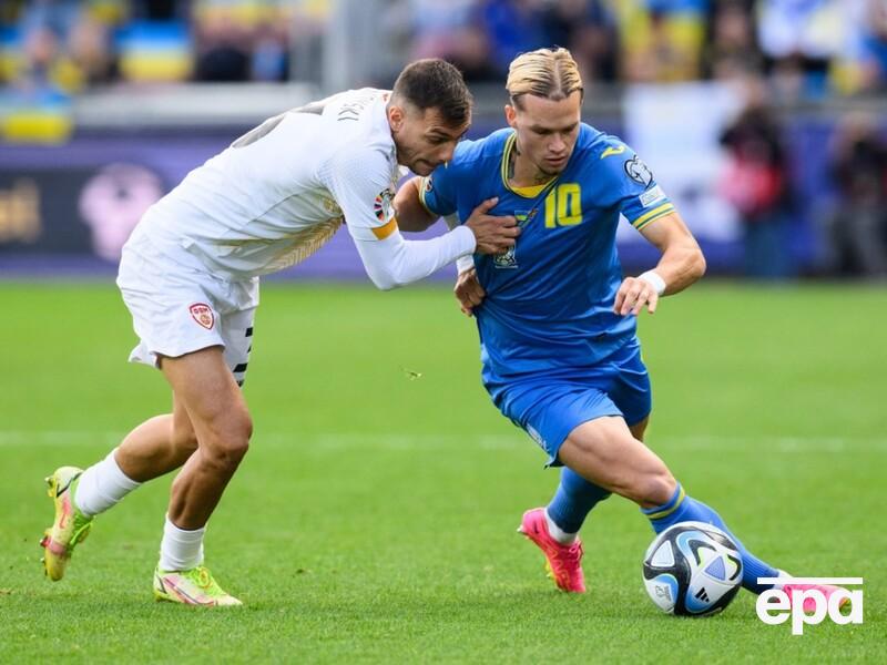 Збірна України з футболу обіграла Північну Македонію і вийшла на друге місце у групі відбору на Євро 2024
