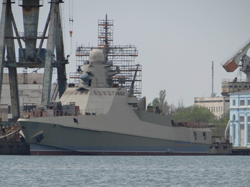 ВМС України розповіли, де зараз підбитий російський корабель "Павел Державин"