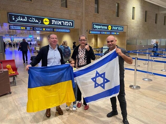 Из Израиля вылетел третий эвакуационный рейс с украинцами