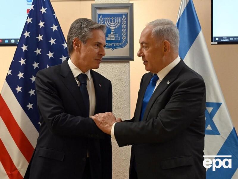Блінкену й Нетаньяху довелося за тривогою спускатися в бункер під час переговорів в Ізраїлі – ЗМІ