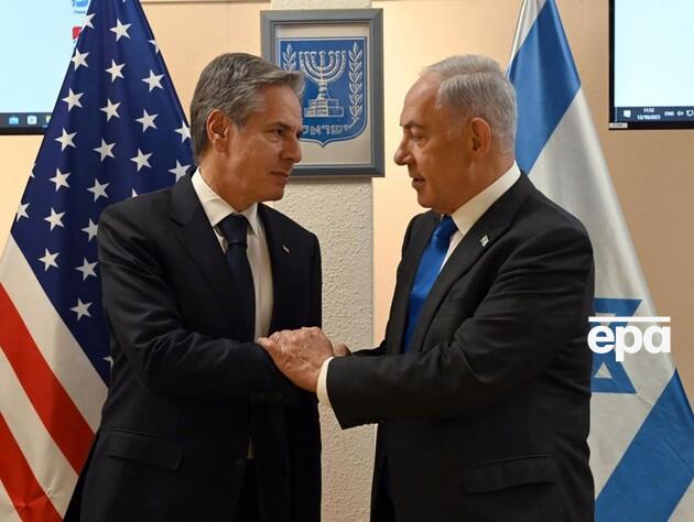 Блинкену и Нетаньяху пришлось по тревоге спускаться в бункер во время переговоров в Израиле – СМИ