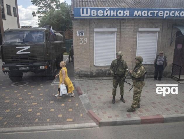 Оккупанты в Мелитополе усилили запугивание местных жителей патрулями 