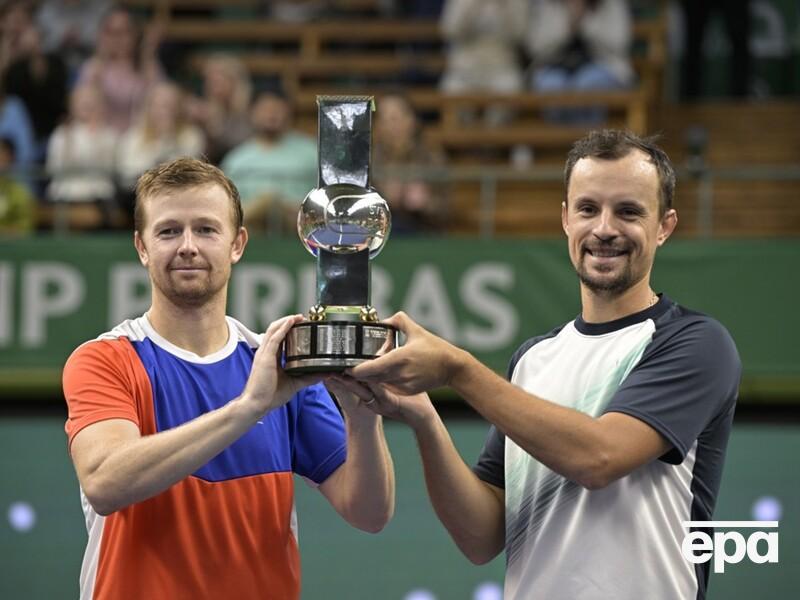 На турнірі у Швеції український тенісист став одним із переможців у парному розряді, в одиночному фінал у росіянина виграв чоловік Світоліної