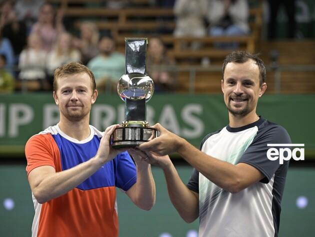 На турнірі у Швеції український тенісист став одним із переможців у парному розряді, в одиночному фінал у росіянина виграв чоловік Світоліної