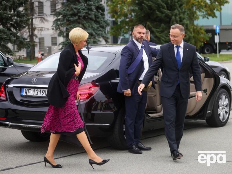 В автомобілі канцелярії президента Польщі виявили датчик стеження. Машина неодноразово була у складі кортежу Дуди під час його поїздок в Україну – ЗМІ