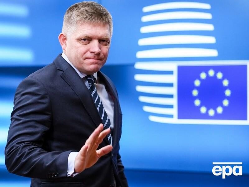 Новый премьер-министр Словакии заявил, что он "за нулевую" военную помощь Украине и против новых антироссийских санкций ЕС