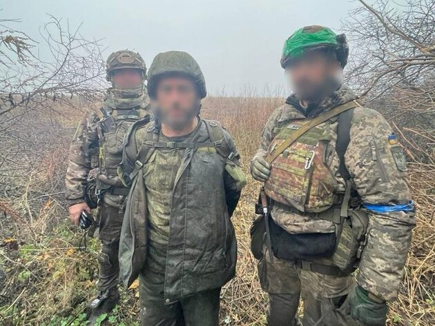 Украинские пограничники взяли в плен жителя Москвы, единственного выжившего из своего подразделения