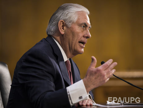 Тиллерсон: Без согласия Украины США никогда не признают аннексию Крыма
