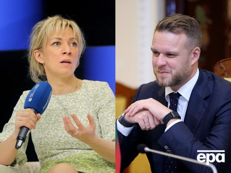 Захарова пригрозила главі МЗС Литви "кримінальною відповідальністю"