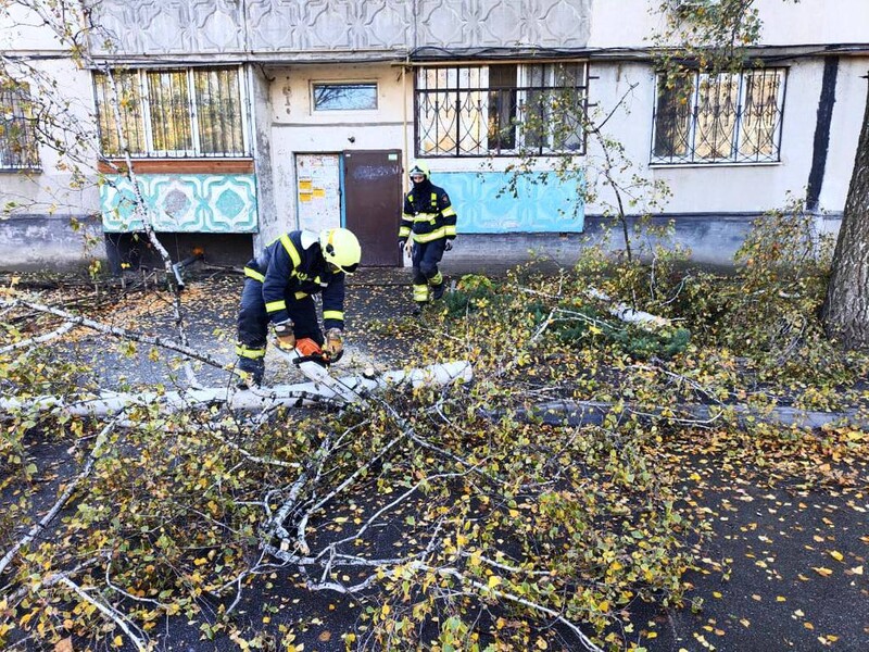 В Киеве из-за сильного ветра погибли два человека, семь жителей столицы травмированы – Кличко