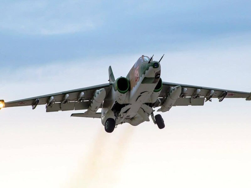 Украинские пограничники сбили российский военный самолет