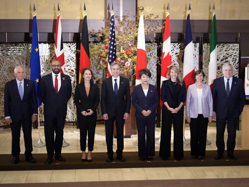 Даже в нынешней международной ситуации единая позиция по поддержке Украины не изменится – заявление саммита G7 в Токио