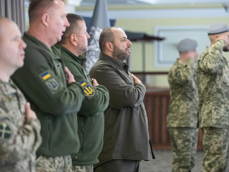 Умєров відрекомендував нового командувача ССО у присутності Залужного й Хоренка