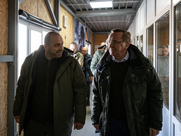 Пісторіус і Умєров відвідали пункт управління ППО, на озброєнні якого є один із переданих ФРН ЗРК Patriot