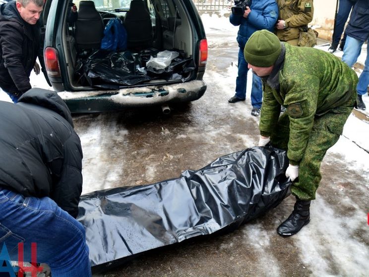 Боевики передали украинской стороне тела троих военных