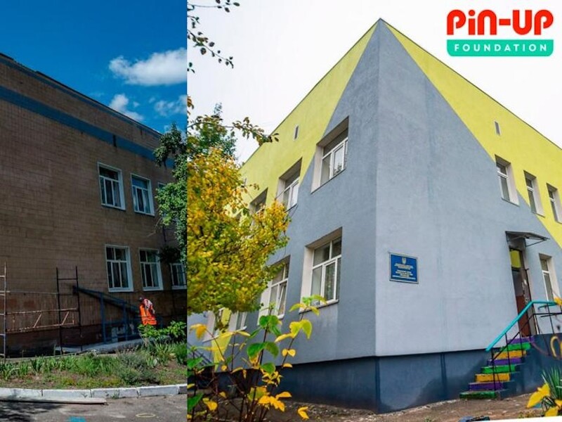PIN-UP Foundation вместе с TulSun Foundation утеплили реабилитационный центр для детей в Киевской области