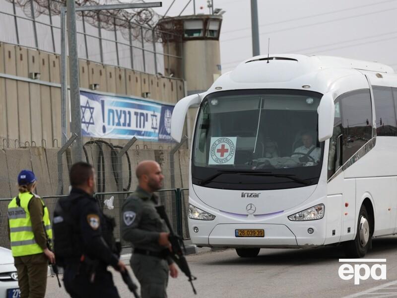 Тюремна служба Ізраїлю повідомила про звільнення 39 палестинських в'язнів у межах обміну з ХАМАС