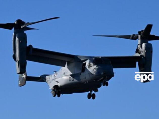 Конвертоплан Osprey ВВС США упал в море у побережья Японии, найден один погибший