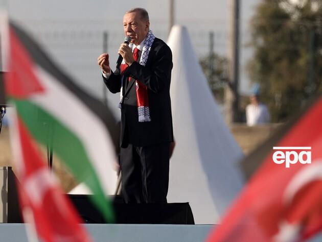 Ердоган заявив, що ніколи не зможе визнати ХАМАС терористичною організацією