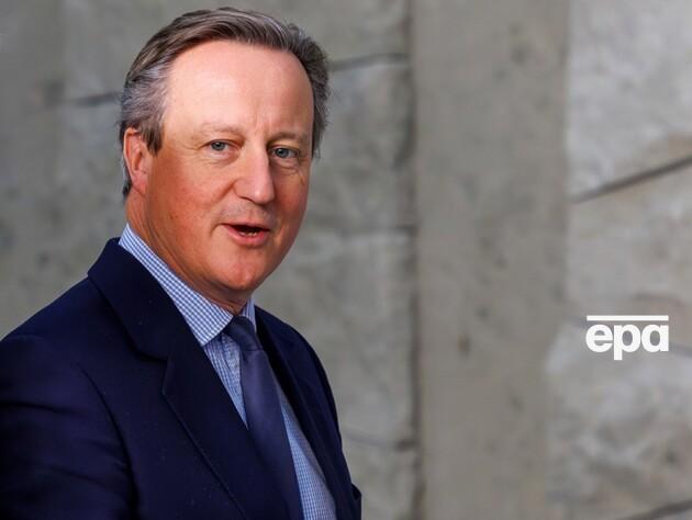 Кемерон: Якщо Путіна не зупинити в Україні, він повертатиметься знову і знову