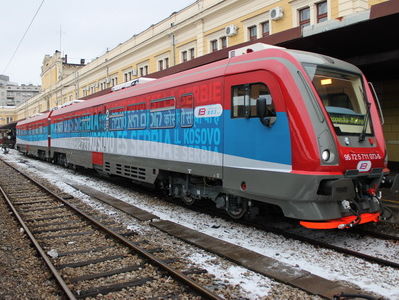 Белград запустил поезд с надписью "Косово &ndash; это Сербия"