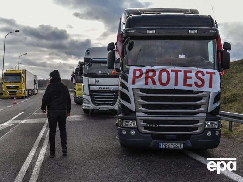 Открытие нового пункта пропуска для пустых грузовиков не ослабило блокаду украино-польской границы – ГПСУ 