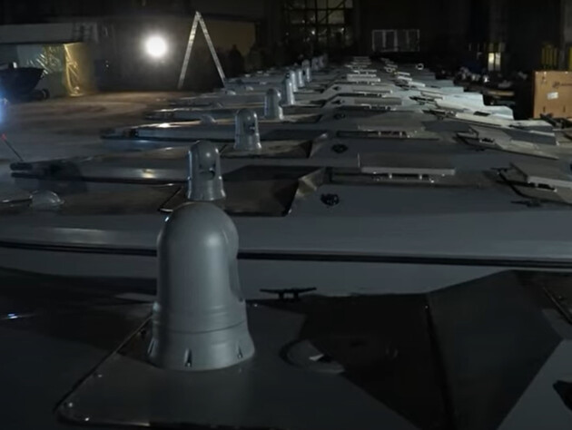 The Times показало секретную базу ГУР на Днепре с десятками украинских морских дронов. Видео