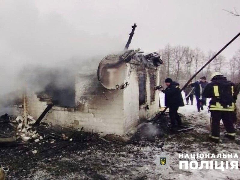 Смерть троих детей во время пожара в Житомирской области. Полиция недавно составила на мать протокол о невыполнении родительских обязанностей