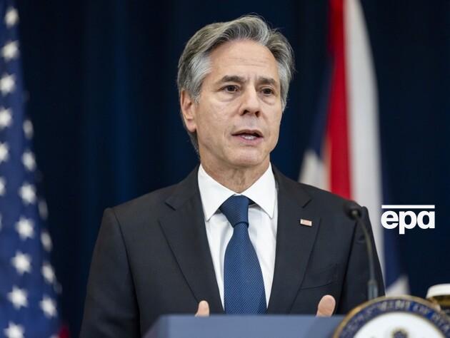 Блинкен заявил, что Россию необходимо остановить в Украине, чтобы она не втянула США в 